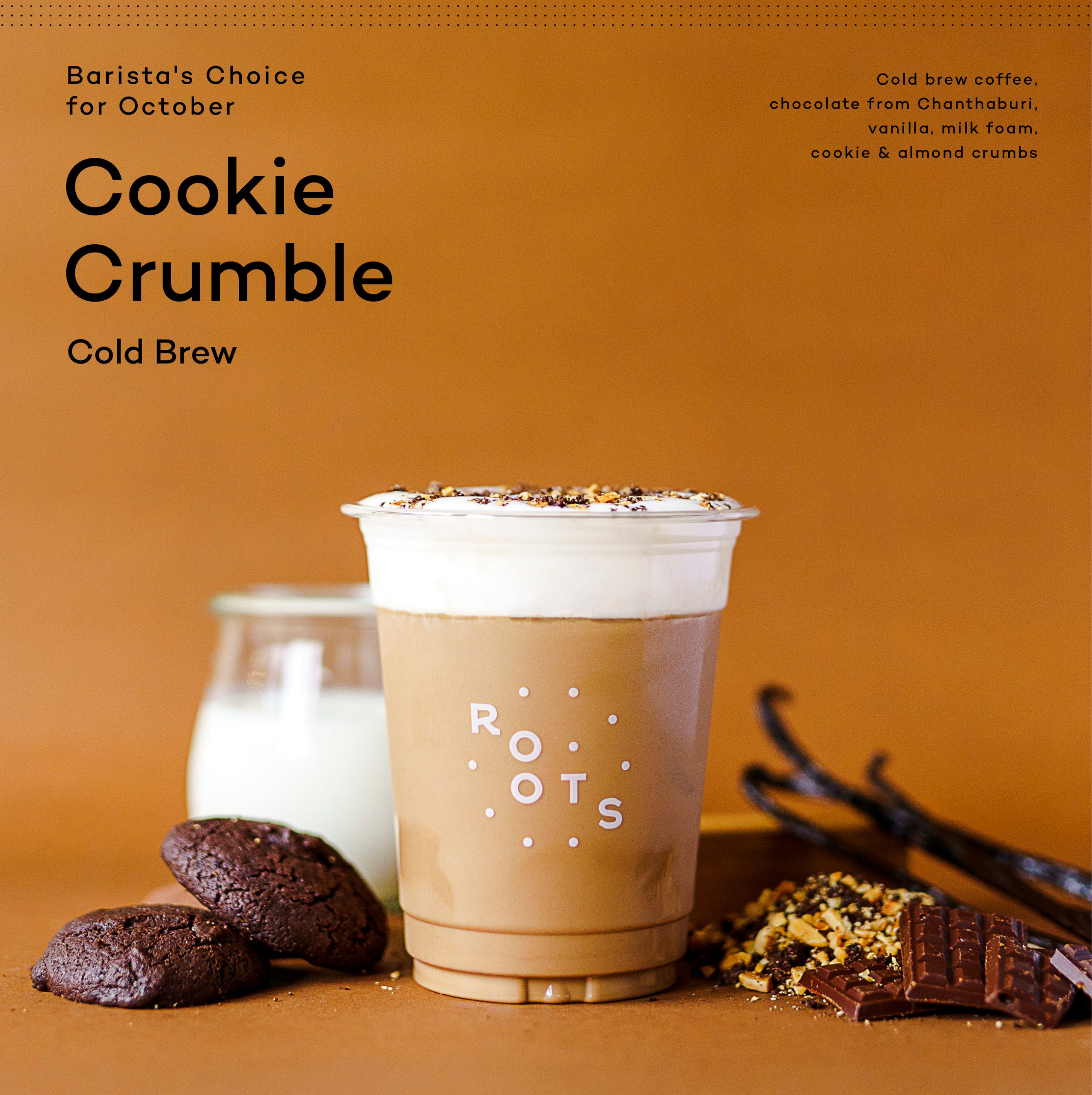 Cookie Crumble Cold Brew Roots