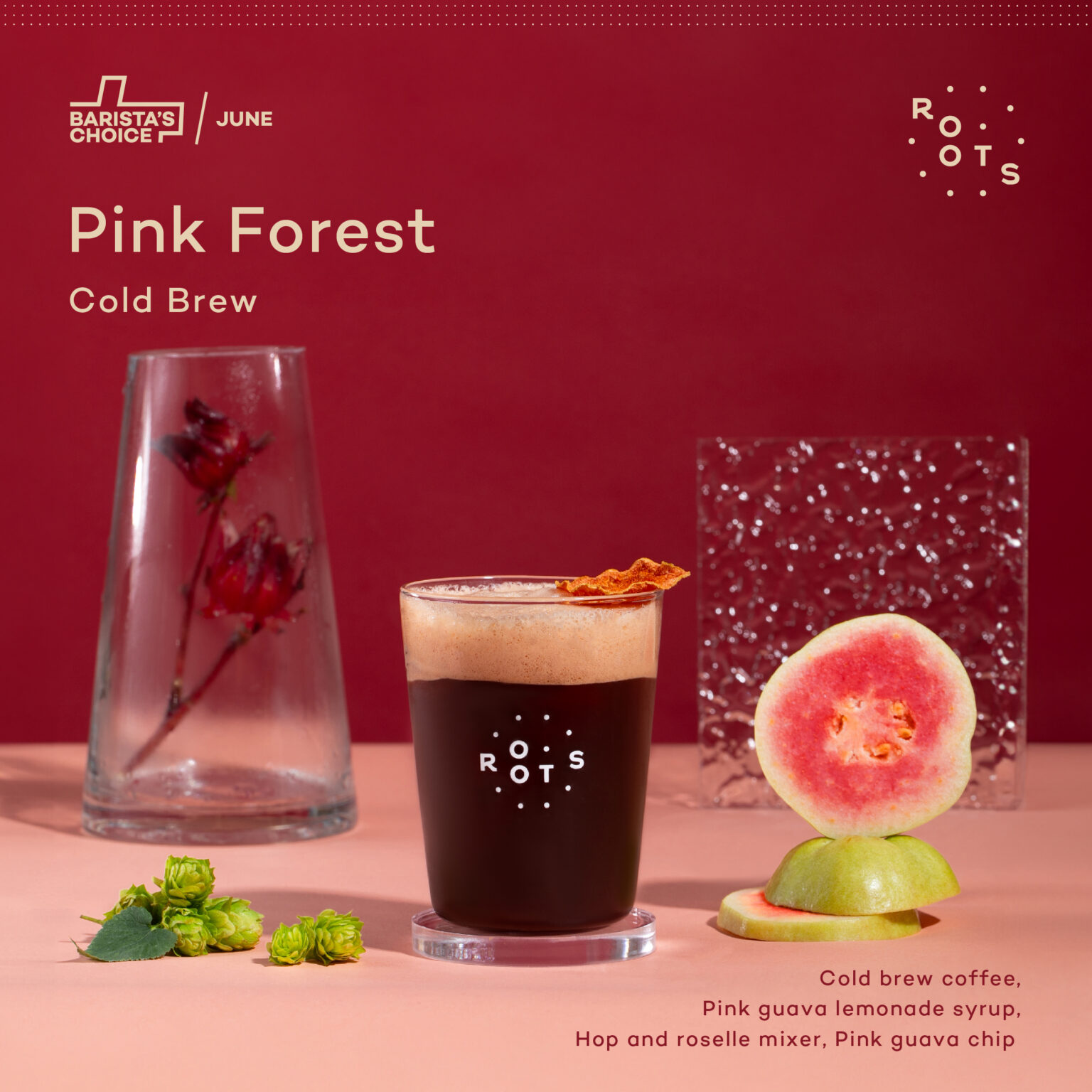 Pink Forest Cold Brew Roots